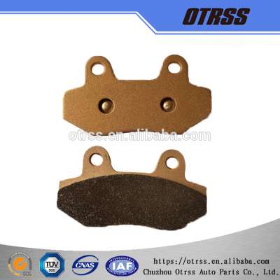 Newest Design High performance Copper-based sintering ATV motorcycle brake pad